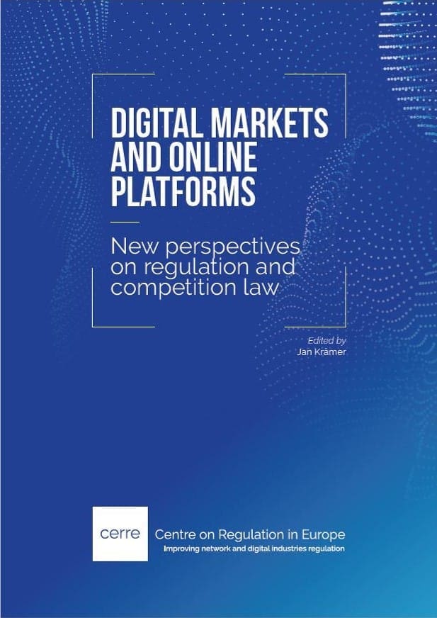 Digital markets and online platforms: new perspectives on regulation and competition law