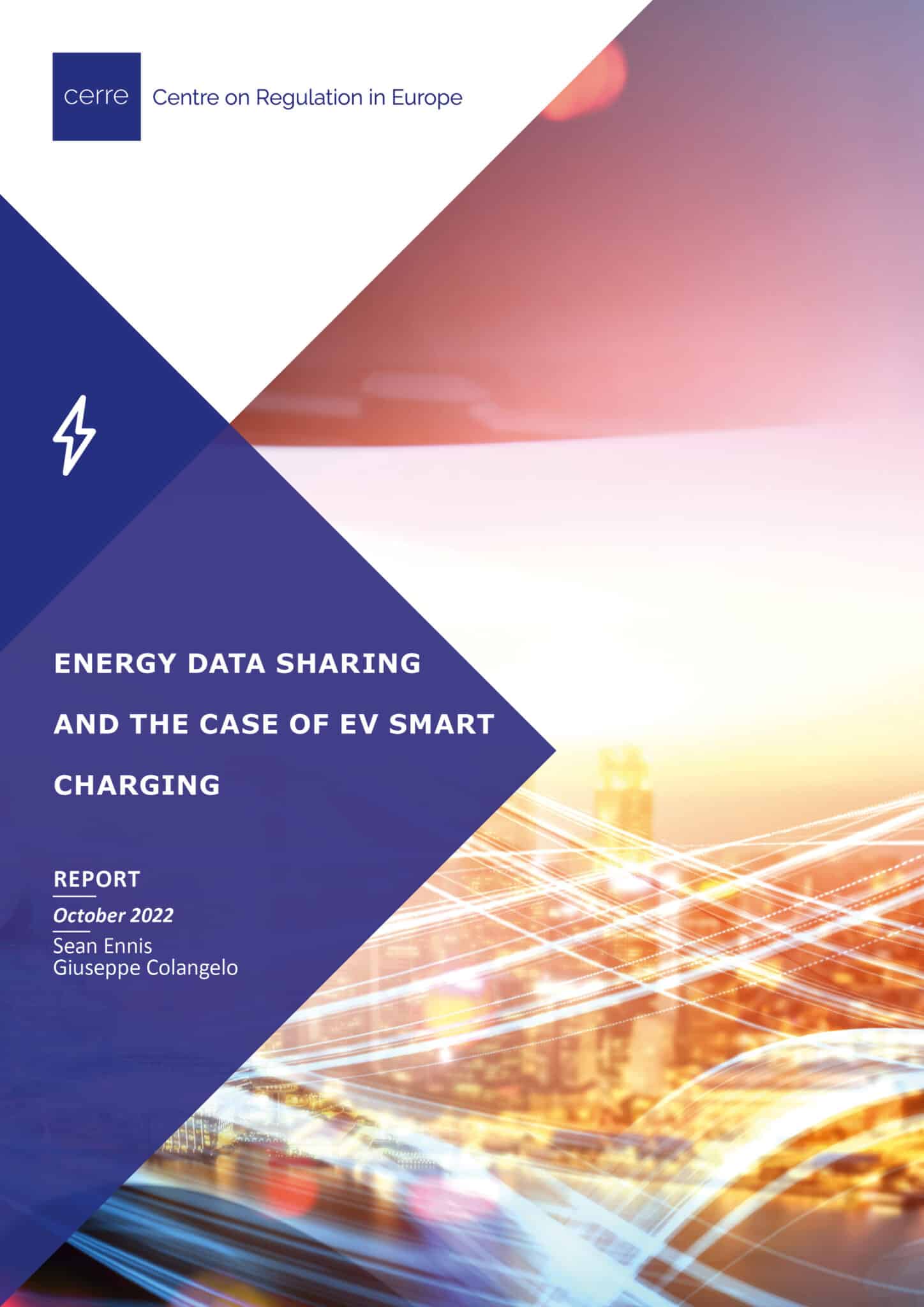 Energy Data Sharing and the Case of EV Smart Charging