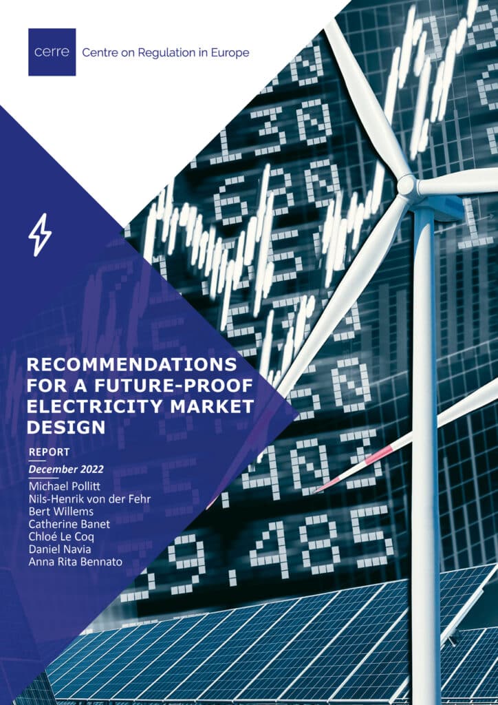 Recommendations for a Future-Proof Electricity Market Design