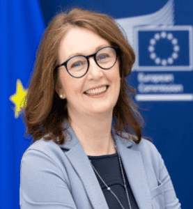 Portrait of Fiona Knab-Lunny, Head of Cabinet to Commissioner McGrath European Commissioner for Democracy, Justice, the Rule of Law and Consumer Protection