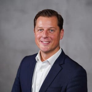 Portrait of Tomas Jakimavicius, Director of European Government Affairs within Microsoft's Corporate, External and Legal Affairs (CELA) group.